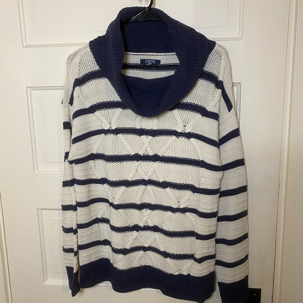 Women’s cowl neck sweater